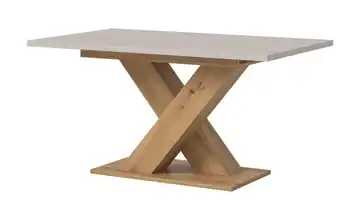 Esstisch ausziehbar Moritz kaschmirfarben, Eiche Artisan (Nachbildung) Kaschmir