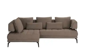 switch Ecksofa Giotto Schlamm links ohne