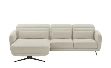 switch Ecksofa Barillo Taupe links Grundfunktion