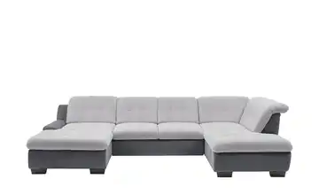 Lounge Collection Wohnlandschaft Davinci Silbergrau, Anthrazit rechts Grundfunktion