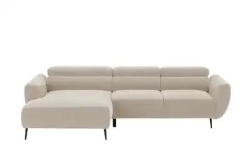 switch Ecksofa Allisson links Beige Grundfunktion