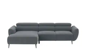 switch Ecksofa Allisson links Dunkelgrau Grundfunktion