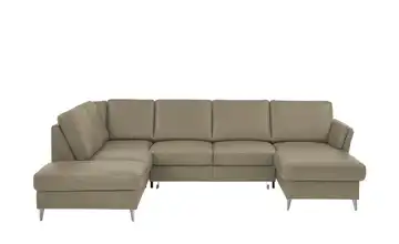 meinSofa Wohnlandschaft Veit Steingrau Erweiterte Funktion links
