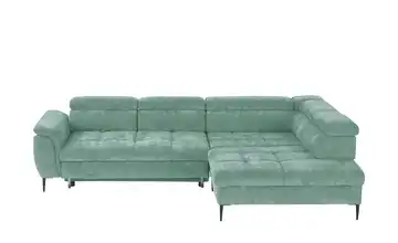 switch Ecksofa Denver Mintgrün rechts Erweiterte Funktion