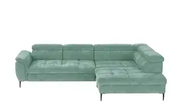 switch Ecksofa Denver Mintgrün rechts Grundfunktion