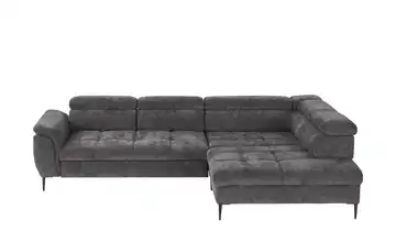 switch Ecksofa Denver Anthrazit rechts Grundfunktion