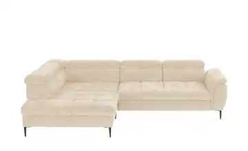 switch Ecksofa Denver links Grundfunktion Creme