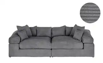 smart Big Sofa in modernem Cord Lianea