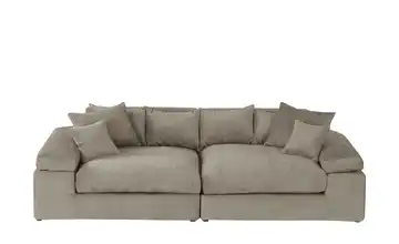smart Big Sofa Lianea Schlamm Chenille