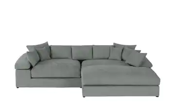 smart Ecksofa Lianea rechts Anthrazit Chenille
