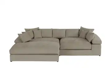 smart Ecksofa Lianea Schlamm links Chenille