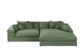 smart Ecksofa Lianea Grün rechts Webstoff