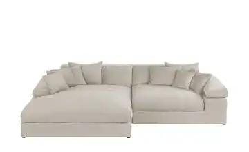 smart Ecksofa Lianea links Beige Webstoff