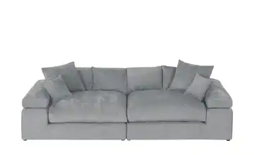 smart Big Sofa Lianea Grau Webstoff