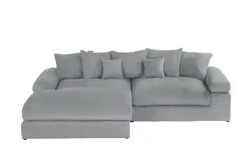 smart Ecksofa Lionore Grau links Webstoff