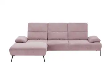 switch Ecksofa Cesar Flieder links Flachgewebe grob