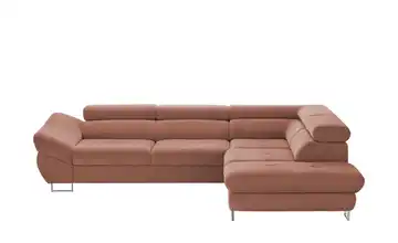 switch Ecksofa Fabio Zimt rechts Grundfunktion