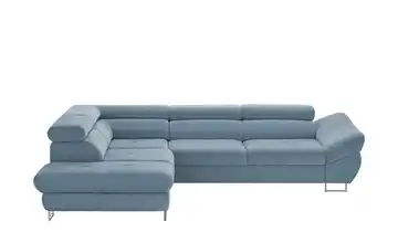 switch Ecksofa Fabio Hellblau links Grundfunktion