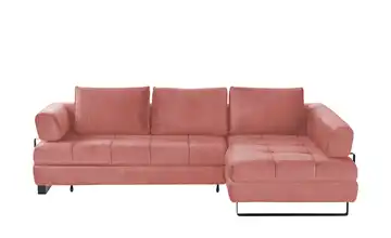 switch Ecksofa Havana Korallenrot rechts Erweiterte Funktion