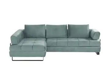 switch Ecksofa Havana Olivgrün links ohne