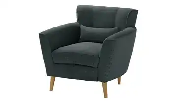 switch Sessel Teddy Schwarz Erle, Hellbraun