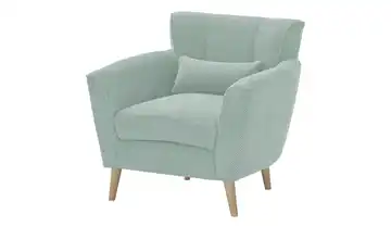 switch Sessel Teddy Pastellgrün Erle, Natur