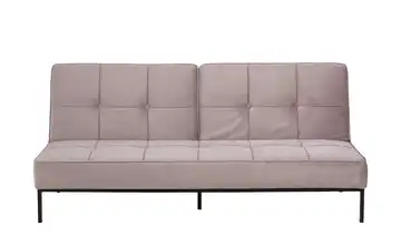 Schlafsofa Perguia Rosa Samt