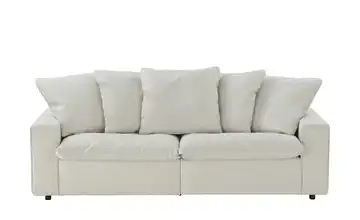 SOHO Big Sofa Kini Offwhite Flachgewebe