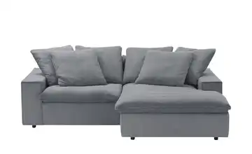 SOHO Ecksofa Kini Grau Cordstoff rechts