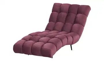 switch Relaxliege Delphi Bordeauxrot 80 cm Flachgewebe