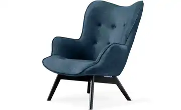 KONSIMO Sessel Glori Marineblau