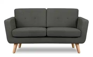 KONSIMO Einzelsofa Dunkelgrau
