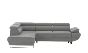 switch Ecksofa Gio Grau links Grundfunktion