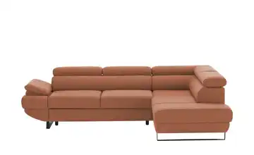 switch Ecksofa Gio Rotbraun rechts Grundfunktion