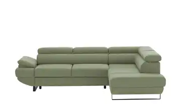 switch Ecksofa Gio Grün rechts Grundfunktion
