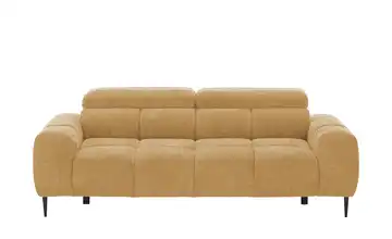 switch Einzelsofa Plaza 3 Chenille Senfgelb Erweiterte Funktion