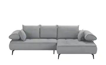 switch Ecksofa Seledo Hellgrau rechts ohne