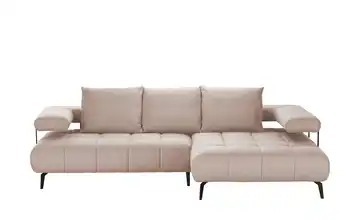 switch Ecksofa Magnetic Rosa Erweiterte Funktion rechts