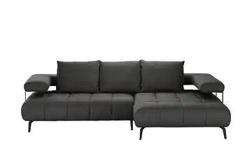 switch Ecksofa Magnetic Schwarz Erweiterte Funktion rechts
