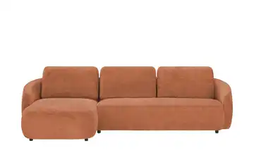 SOHO Ecksofa Olbina Kupferfarben links