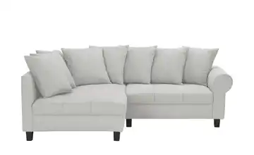 smart Ecksofa Lunella  Silbergrau links