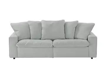 SOHO Big Sofa Kini Hellgrau Flachgewebe