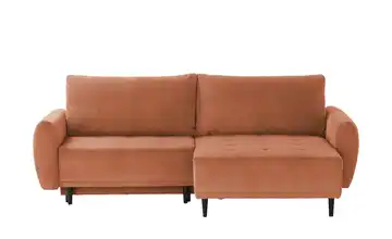 smart Ecksofa Tori 3 rechts Terracotta