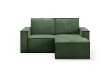 Ecksofa Orto Grün rechts