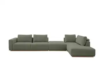 Musterring Ecksofa JustB! PM200 rechts Grün ohne