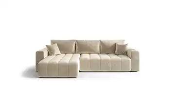 Ecksofa Milo Beige links