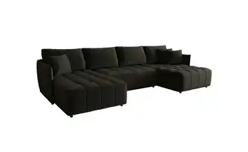 Wohnlandschaft Onil Schwarz