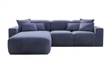 Ecksofa Leni Blau links