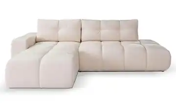 Ecksofa Sile Beige links