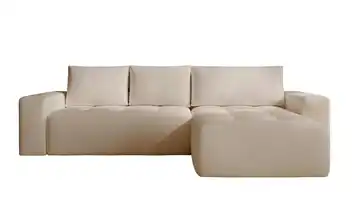 Ecksofa Portland rechts Beige